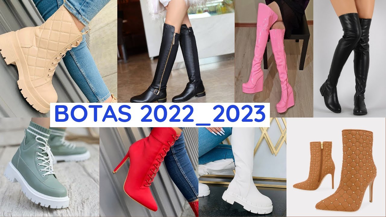 BOTAS DE MODA 2022_2023 /TENDENCIA EN BOTAS || MODA OTOÑO INVIERNO