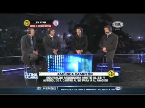 AMERICA CAMPEON C2013 Mayo26 Vence a Cruz Azul en penales