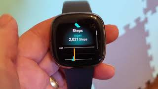 How to Track Steps on Fitbit Sense