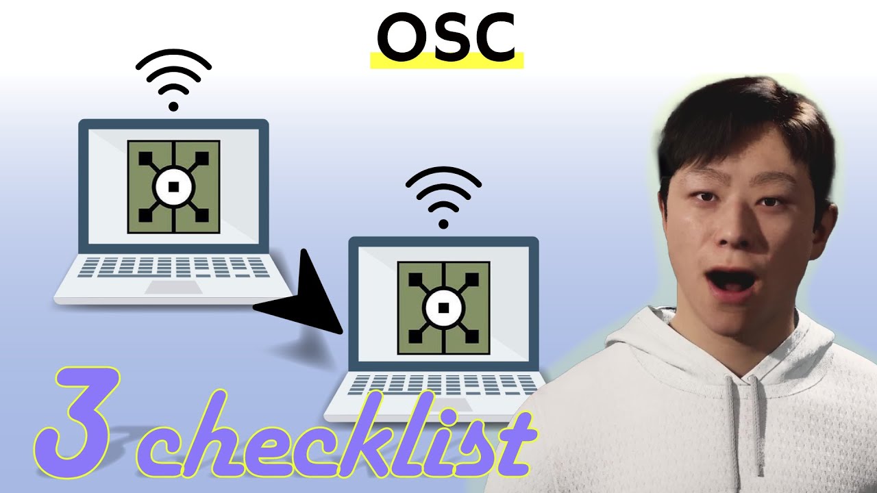 3 checklists to send OSC between Touchdesigners