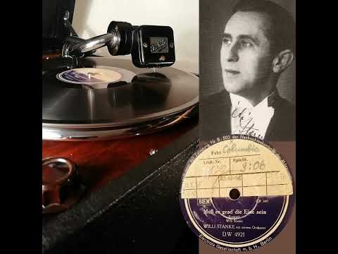 Muss es grad die Eine sein  -  Willi Stanke mit seinem Orchester  (Columbia CR 840)