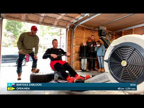 2021 World Rowing Indoor Championships - 1-Hour test, Open Men, Open Women Highlights