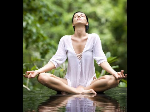 1 h sans pub de musique pour postures de yoga, avec sons de la nature, flute bambou etc..