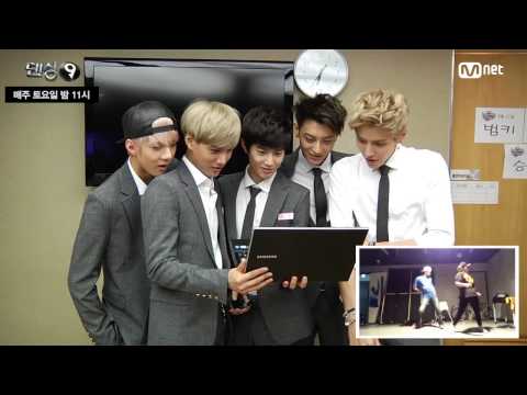 댄싱9 [Dancing9] 김명규 & 김솔희 '으르렁' 커버댄스를 본 EXO의 반응!