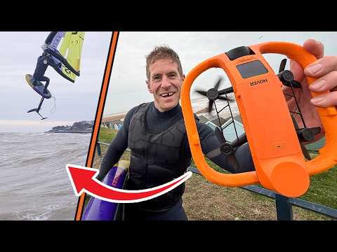 THE FIRST EVER 100% WATERPROOF SELF FOLLOW DRONE IS MAGIC - HOVERAIR AQUA!