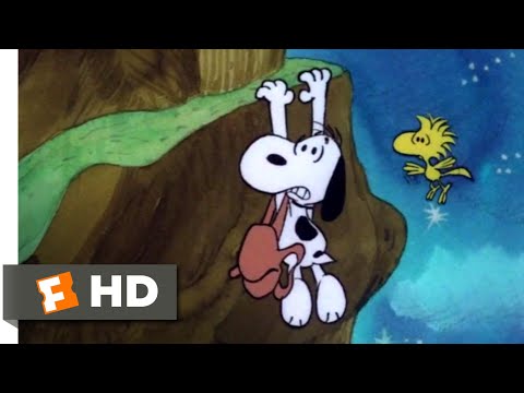 爭分奪秒，查理布朗(1977) - 懸崖下的場景 (6/10) | 電影剪輯片段 (Race for Your Life, Charlie Brown! (1977) - Down the Cliff Scene (6/10) | Movieclips)