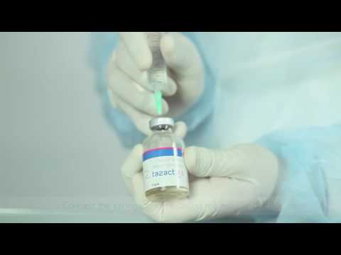 Tazact piperacillin & tazobactam for injection usp, 4.5 gm