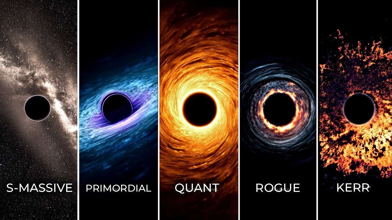 A Journey Through Every Type of Blackhole In The Universe