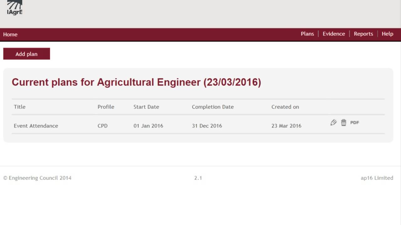 mycareerpath User Guide Part 1 -  The Tool for Recording your CPD