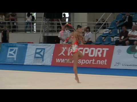Universiade Belgrade 2009 Rhythmic Gymnastics Finals YUSSUPOVA Aliya KAZ Hoop