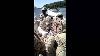 preview picture of video 'Airsoft on water Snagov - Water Mission 2 - 808 minicamera #16'