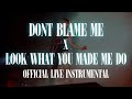 Taylor Swift - Don't Blame Me & LWYMMD (The Eras Tour Official Instrumental With Backing Vocals)