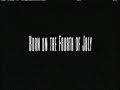 Closing To Born On The Fourth Of July 1990 VHS