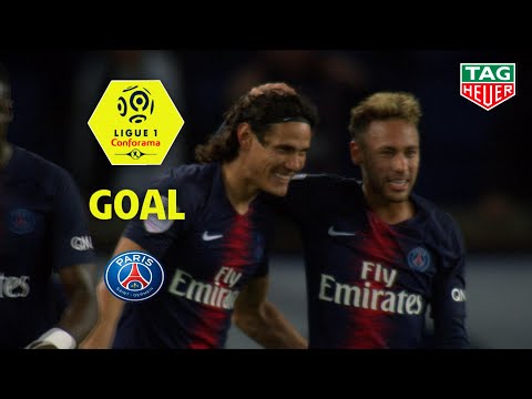 Goal Edinson CAVANI (44') / Paris Saint-Germain - Stade de Reims (4-1) (PARIS-REIMS) / 2018-19