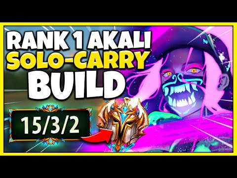 THE BEST AKALI STRATEGY FOR CARRYING EVERY GAME! HOW TO WIN: AKALI MID SEASON 11- League of Legends