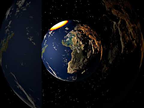 The comet from the movie Greenland 😨 #space #astronomy #universe