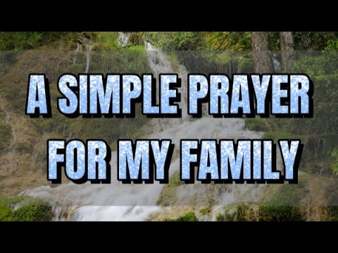 Lord, I commit my family into your loving hands, knowing that you are always with us | GODS MESSAGE