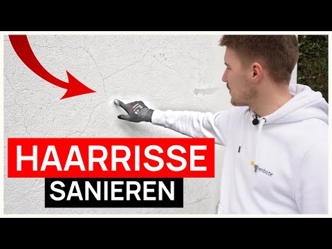 Wie beseitige ich Haarrisse an meiner Fassade? So sanierst du deine FASSADE?