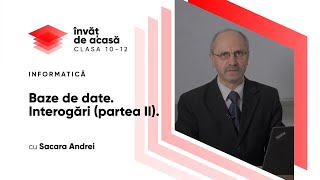 Baze de date  Interogări partea II