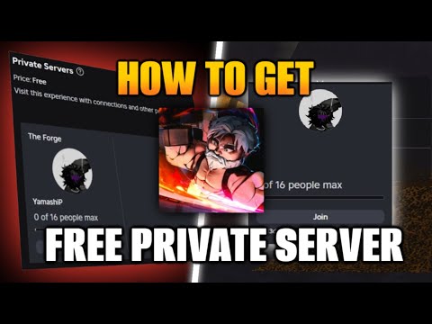 (HURRY BEFORE PATCH!) How to get Private Server in The Forge Roblox
