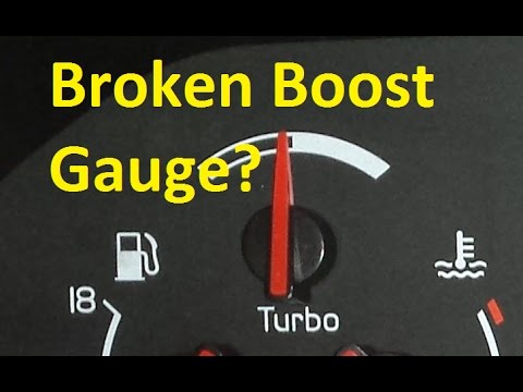 Volvo 850 Boost gauge not working