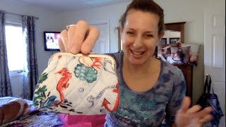 Vera Bradley Haul: Anchors Aweigh, Penelope's Garden & Scattered Wildflowers