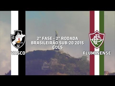 Gols - Vasco 1 x 2 Fluminense - Brasileirão Sub-20 - 21/07/2015