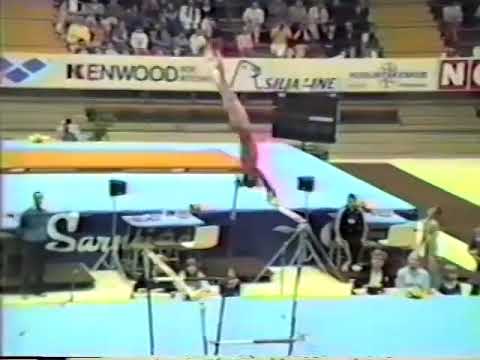 Alena Drevjana 🇨🇿 UB EF 9.625 1985 European Championships