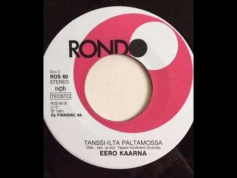 H Tanssi ilta Paltamossa Eero Kaarna 1981