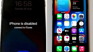 How to Unlock an iPhone 7 Forgot Password with Computer, iPhone is Disabled Connect To iTunes Reset