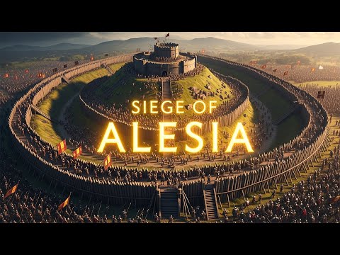 Siege of Alesia 52 BC | Julius Caesar vs Vercingetorix – The Battle That Decided Gaul