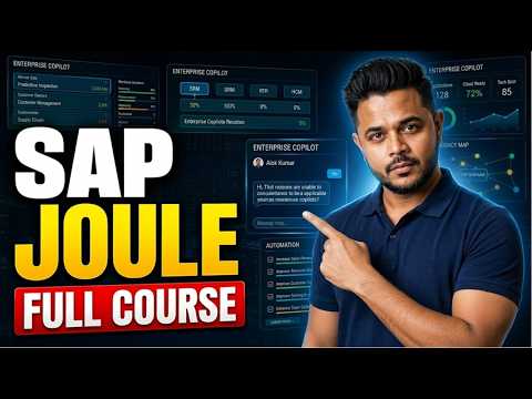 SAP Joule Full Course ZaranTech