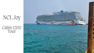 NCL Joy cabin 12150 tour #ncljoy #balconycabin #solobalconycabin