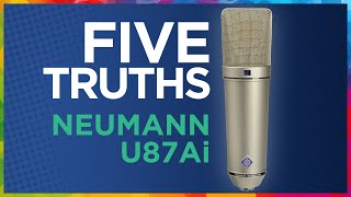 Video thumbnail for Five TRUTHS of the Neumann U87Ai by Brodie Brazil