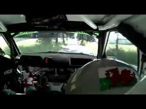 Leszek kuzaj skoda fabia s2000 CRASH rally Bohemia 2010