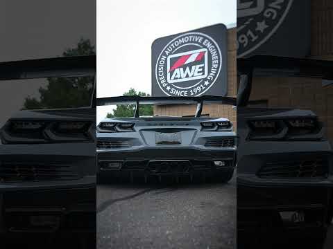 🔊 Outfront with @HorsePowerObsessed AWE SwitchPath™ Catback Exhaust for the C8 Corvette Z06