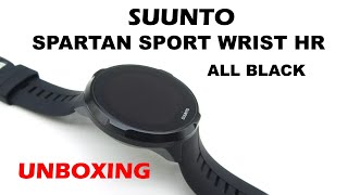 Suunto Spartan Sport Wrist HR All black Unboxing HD (SS022662000)