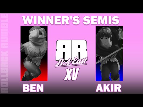 Ben (Sheik) vs Akir (Marth) | Winner's Semis | Rollback Rumble: NA East 15