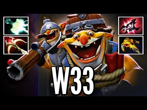 w33 Epic Techies Dota 2 Super Carry With Mjollnir Fun Pub Gameplay