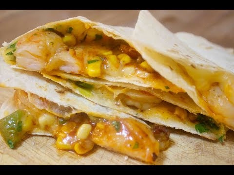 Chipotle Shrimp Quesadillas - Cooked by Julie - Episode 80