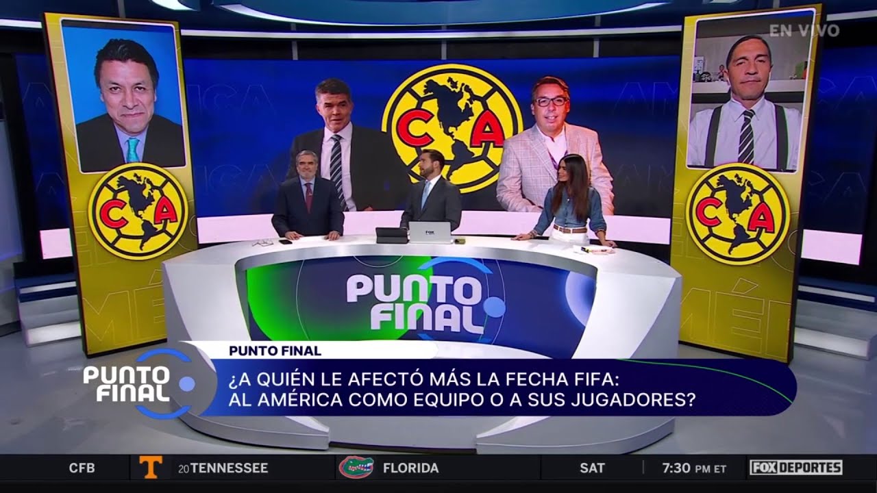 🤔😎 AMÉRICA, ¿AFECTADO POR LA FECHA FIFA? Se acerca la Liguilla | Punto Final