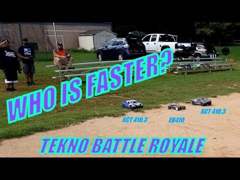 Bashing TEKNO RACE Machines | SCT410.3 & EB410