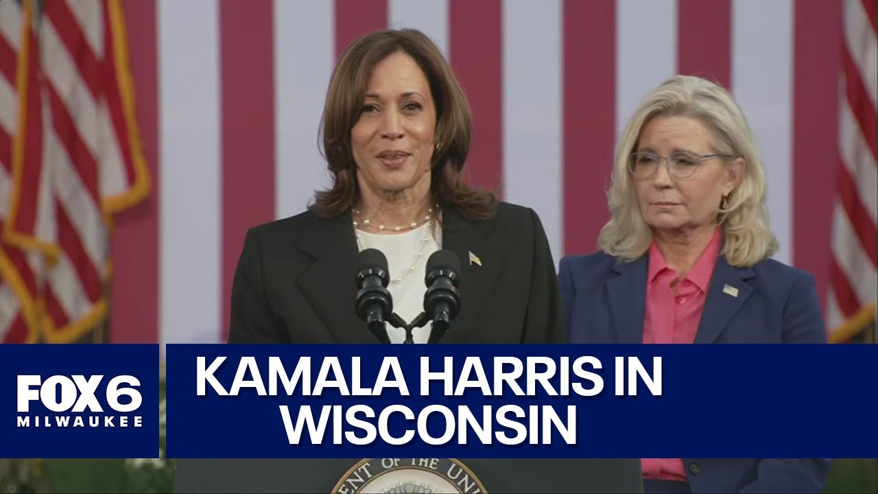 Vice President Kamala Harris campaigns in Ripon, Wisconsin | FOX6 News Milwaukee