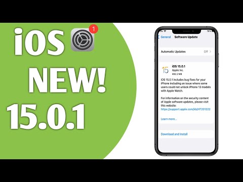 iOS 15.0.1 Released with Important Bug Fixes