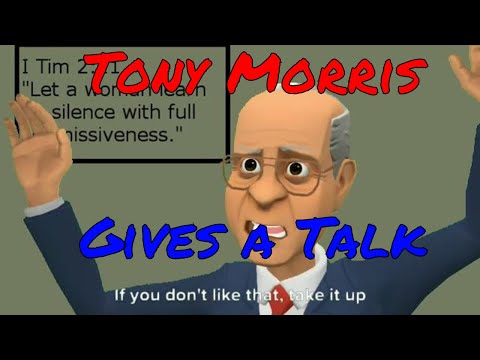 Tony Morris Gives a Talk