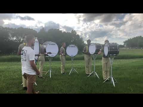 2019 The Thunder of Drums In The Lot - Madison Scouts Bassline