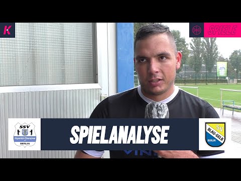 Die Spielanalyse | SSV Köpenick-Oberspree – SV Blau-Gelb Berlin (Bezirksliga, Staffel 2)