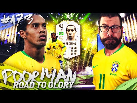 I COMPLETE PRIME ICON 94 RONALDINHO!!! - POOR MAN ROAD TO GLORY #173 - FIFA 19 Ultimate Team