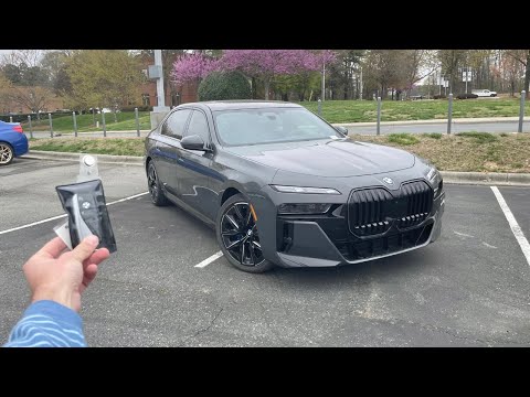 2024 BMW 760i: Start Up, Test Drive, Walkaround, POV and Review