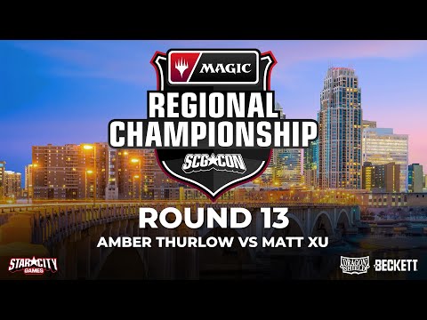 Amber Thurlow vs Matt Xu | Round 13 | SCG CON Minneapolis MTG Regional Championship